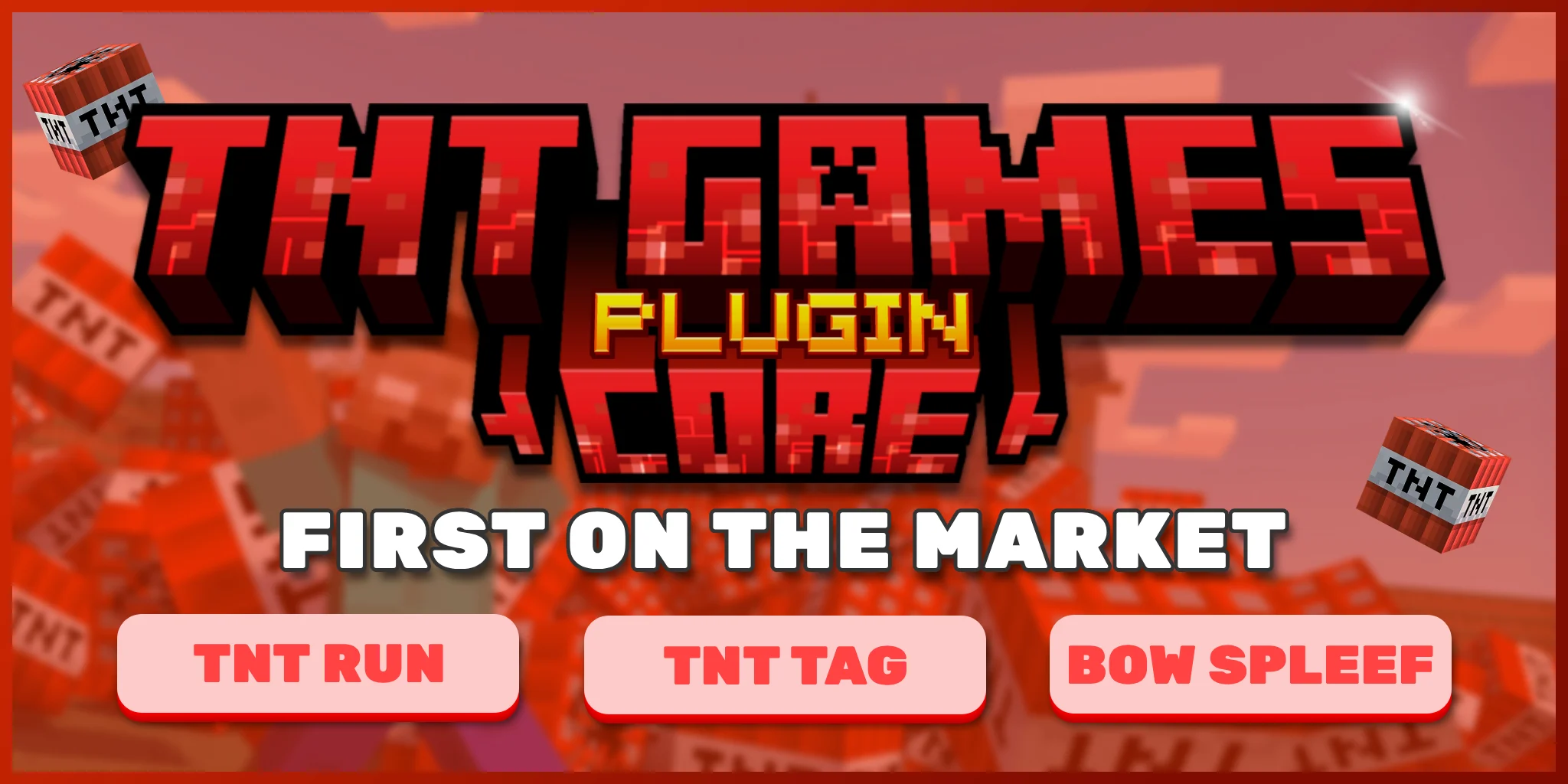 TNTGamesCore banner showing the TNT minigames